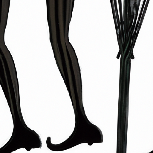 2D Witch Legs Yard Stakes
