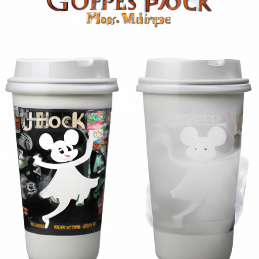 Ghost Mickey And Minnie Starbucks Reusable Tumblers