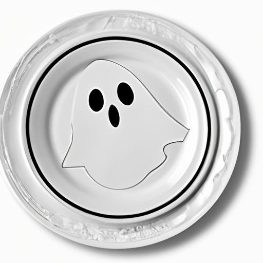 Halloween Ghost Paper Plates