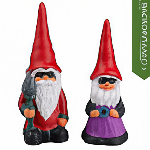 Halloween Gnome Couple Shelf Sitters
