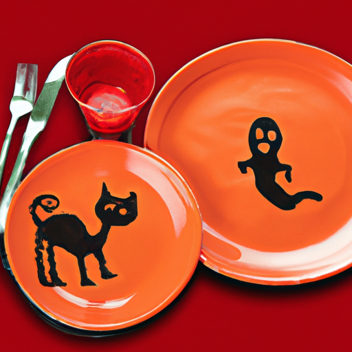 Halloween Paper Plates And Napkin Sets
