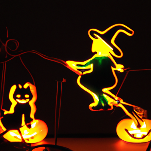 Halloween Witch String Lights