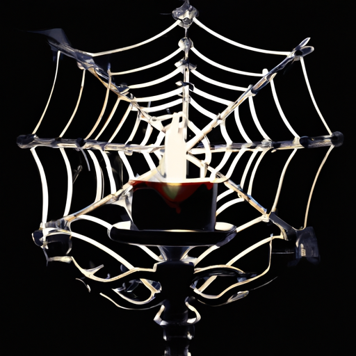 How To Make A Spiderweb Caldron Votive Candle Holder