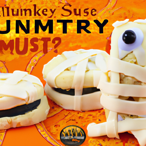 Mummy Nutter Butter Cookies