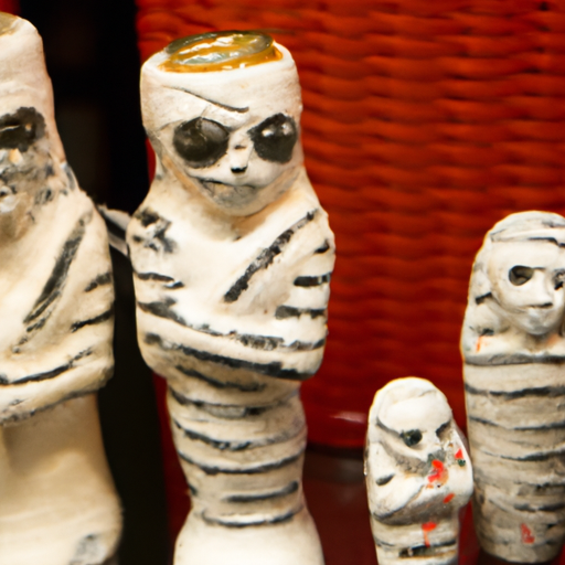 Mummy Salt And Pepper Shakers