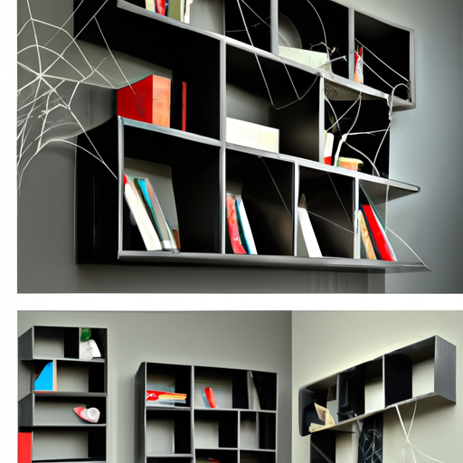 Spiderweb Wall Shelves By Zombie Krafts